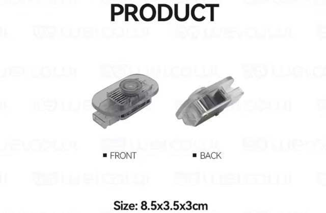 Luz Logo Puerta Mercedes EQE CLE EQS AMG