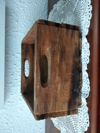 Caja madera vintage