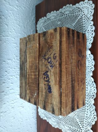 Caja madera vintage