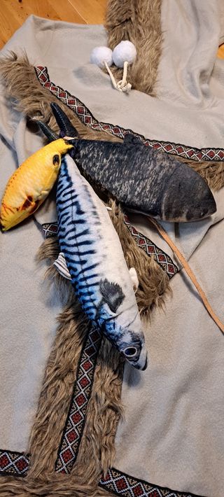 Disfraz de Esquimal mujer y accesorios.