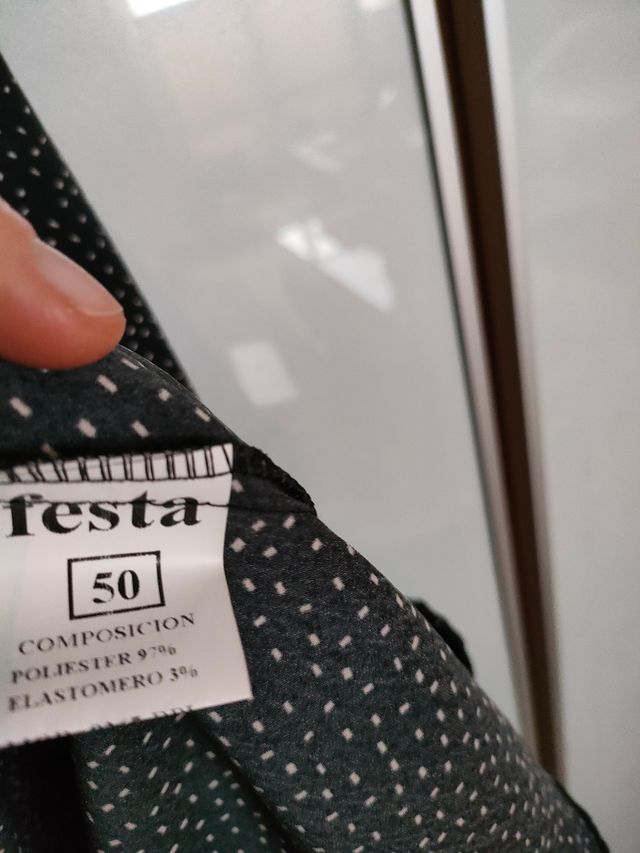 Blusa Festa L lunares