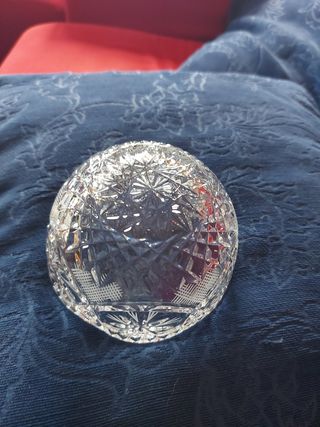 Ciotola in cristallo vintage