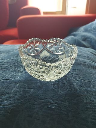 Ciotola in cristallo vintage 