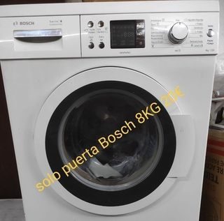 Puerta de lavadora Bosch 8 kilos