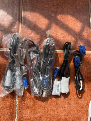 Pack 5 cables VGA a VGA
