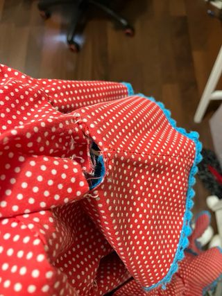 Traje de gitana 7 a 9 años