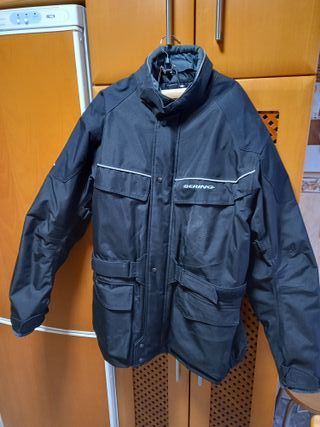 CAHAQUETA MOTO 5 BOLSILLOS  DE CORDURA