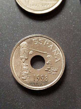 Lote monedas 25 pesetas 