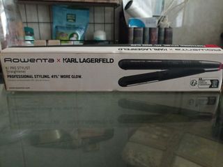Plancha de pelo Rowenta x Karl Lagerfeld
