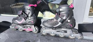 Patines en linea y regalo casco