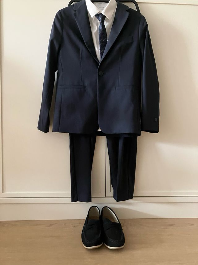 Conjunto comunion traje niño