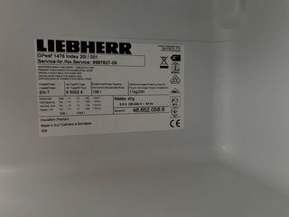 Congelador inox Liebherr bajo encimera