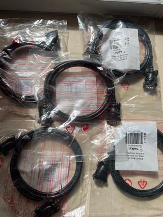 Pack 5 cables VGA a VGA