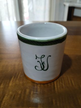 Porta penne in ceramica.