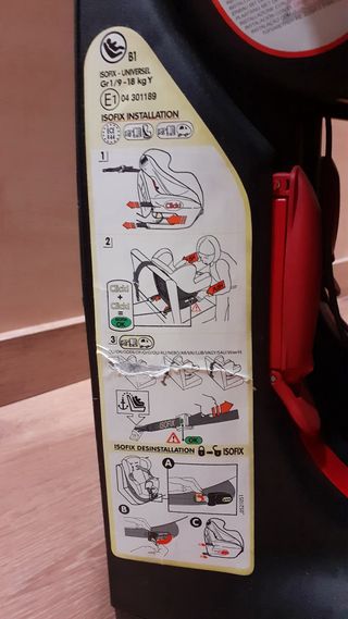 Silla bebes para coche
