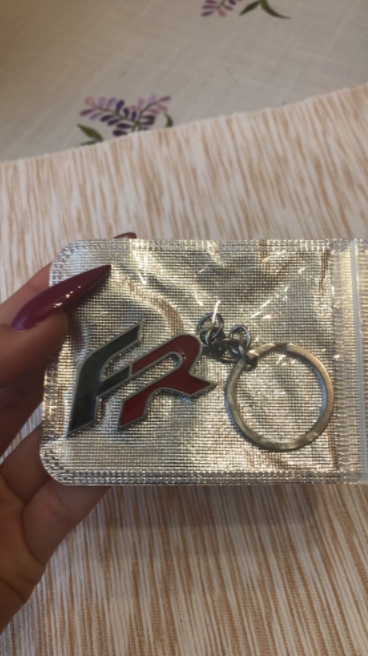 Portachiavi Seat FR in metallo 2025