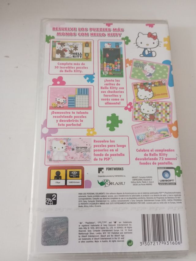 Nuovo Hello Kitty psp