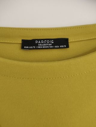 Camisa al codo verde lima parfois