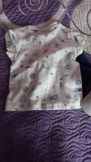 Conjunto bebé verão 6-9 meses novo + oferta