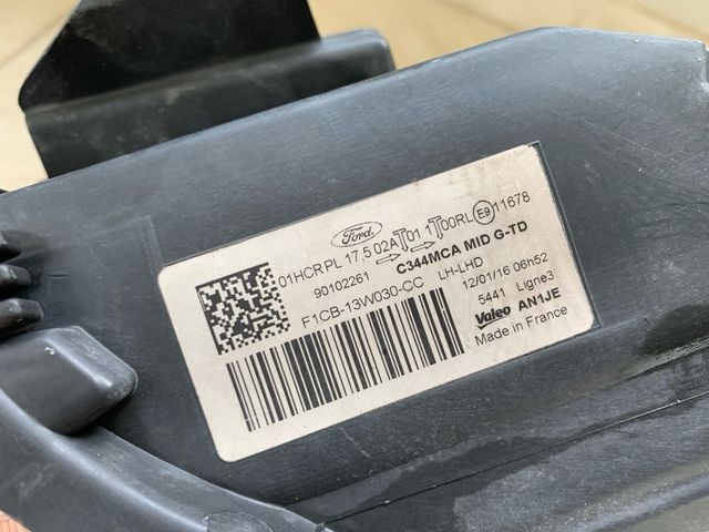 FARO ANTERIORE SX FORD CMAX A LED 2016 ORIGINALE