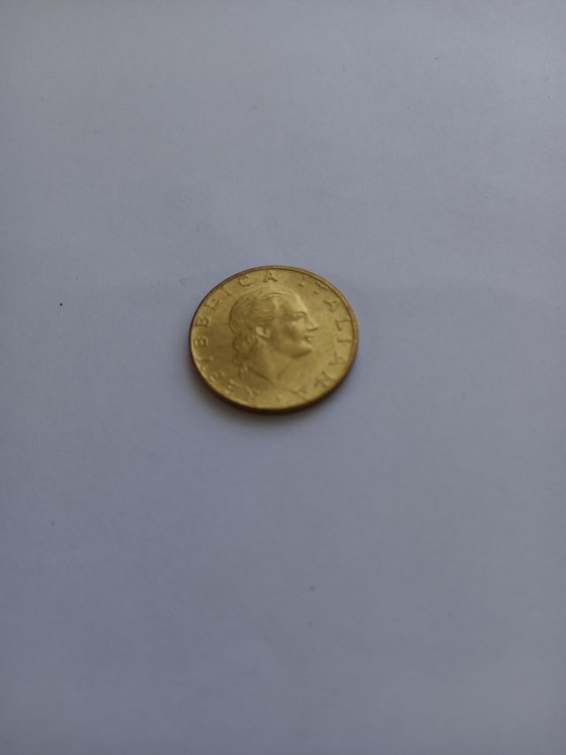 Moneta 200 lire commemorativa 