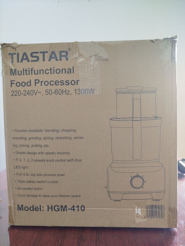 Procesador de alimentos , batidora 1300W