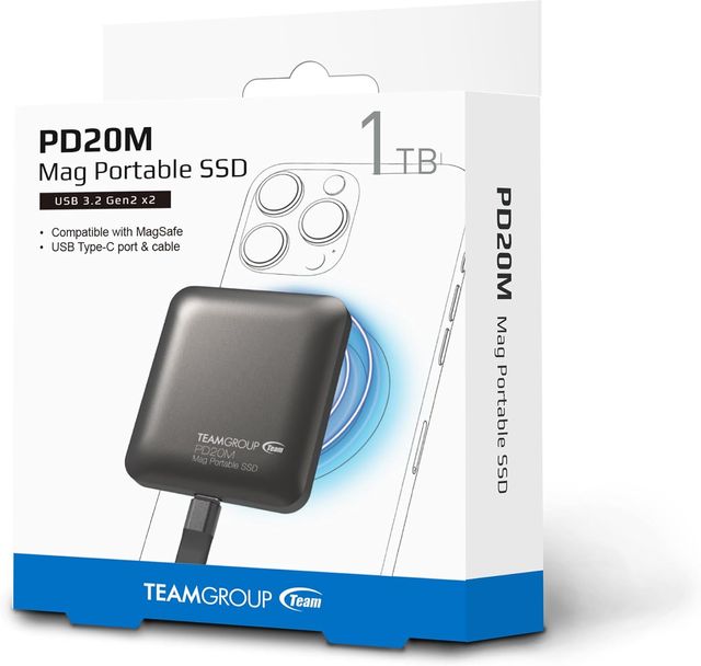 Teamgroup PD20M SSD Portatil Magsafe 1Tb