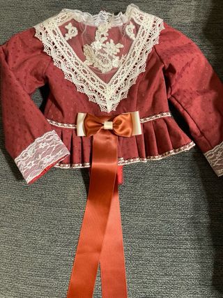 ALQUILER traje fallera 3/4 años