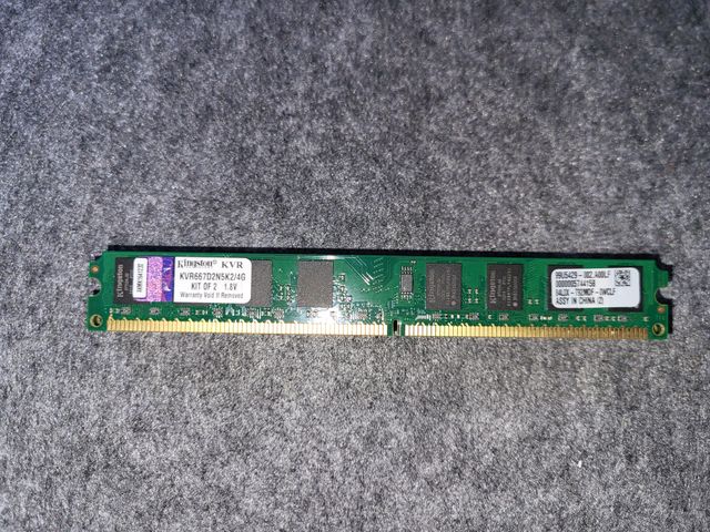 💻 Kit DDR2 Kingston CL5 ✅ retrò da 4 GB