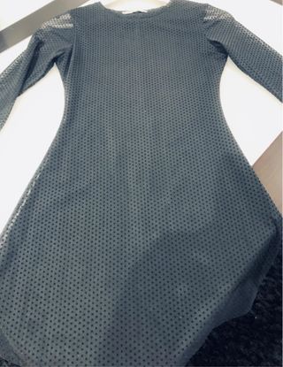 Vestido Negro Pull Bear