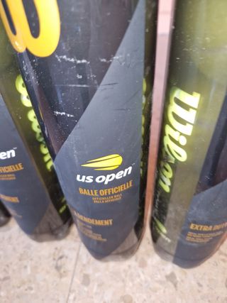 Pack 4 botes de pelotas Wilson US OPEN.