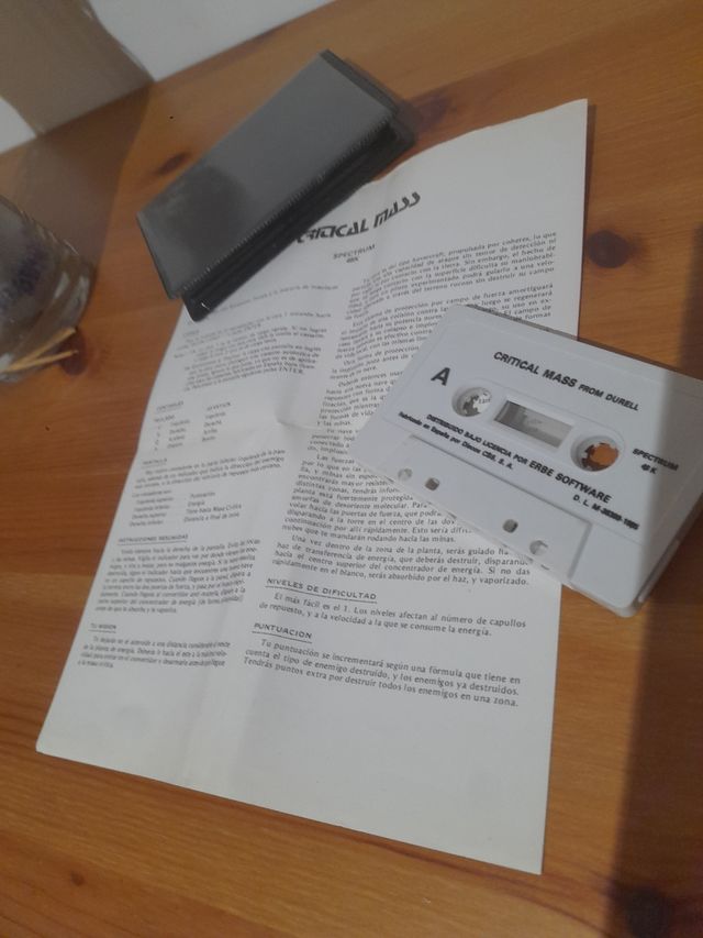 CRITICAL MASS ZX SPECTRUM ( FUNCIONA )