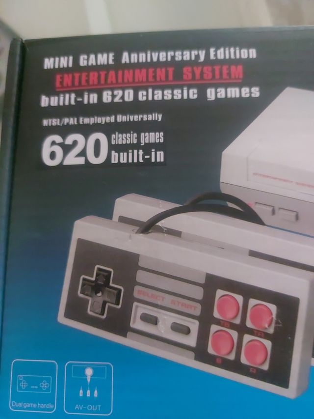 Mini videogame retro juegos clasicos