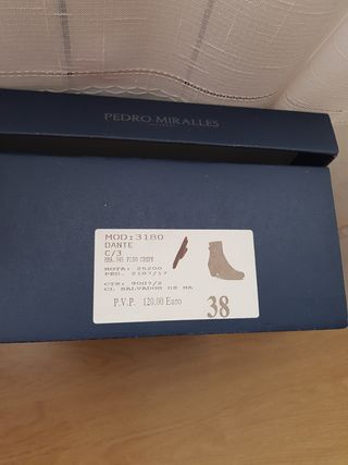 Botines Pedro Miralles