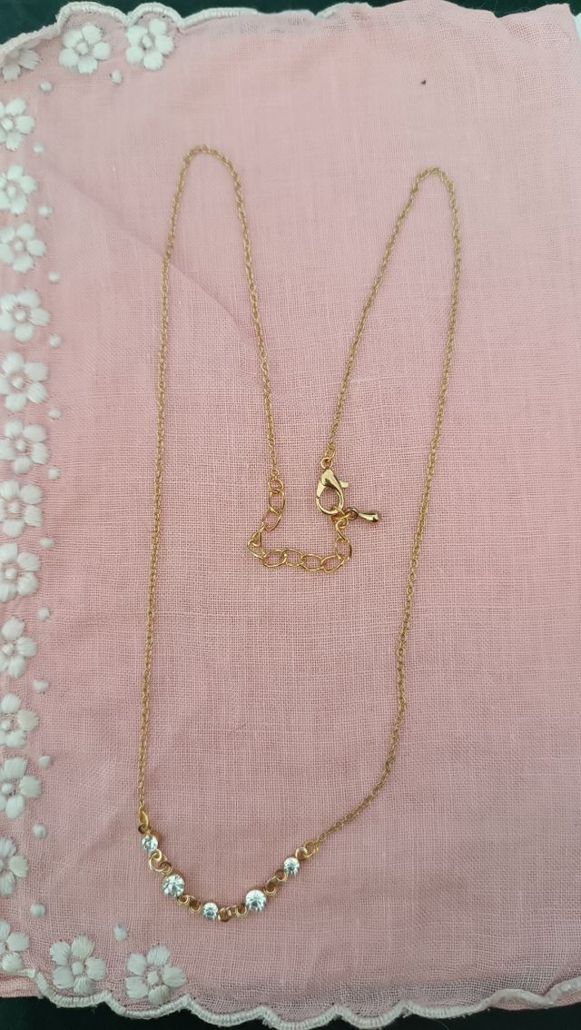 Collana con strass vintage