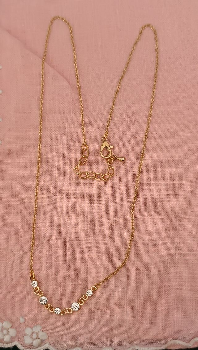 Collana con strass vintage