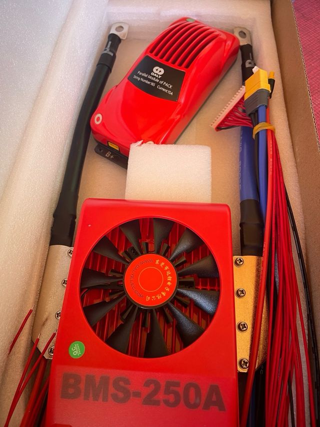Bateria LifePO4 Daly BMS 165 48V 250A Pack