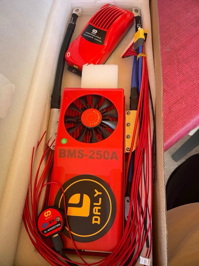 Bateria LifePO4 Daly BMS 165 48V 250A Pack