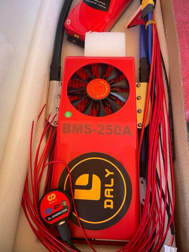 Bateria LifePO4 Daly BMS 165 48V 250A Pack