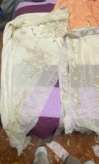 Traje fallera  damasco niña