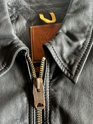 Cazadora Cuero negro Timberland