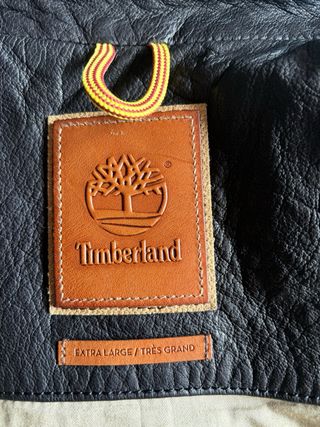 Cazadora Cuero negro Timberland