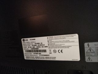 Televisión LG 37 pulgadas