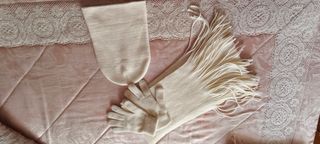 Conjunto bufanda, gorro y guantes