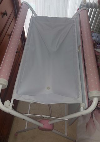 Bañera-cambiador plegable