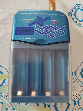 Cargador para pilas recargables