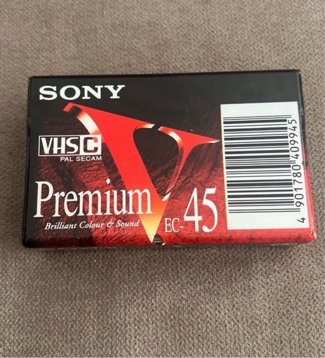Cinta VHS premium Sony
