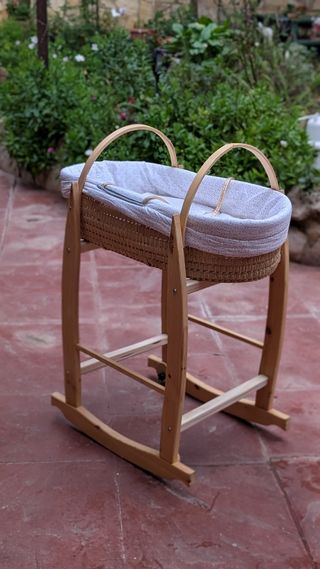 Capazo moisés vestido para bebés