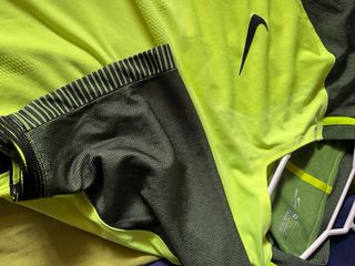 Camiseta futbol nike amarillo fluor