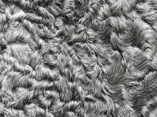 Abrigo chaquetón de astracán
